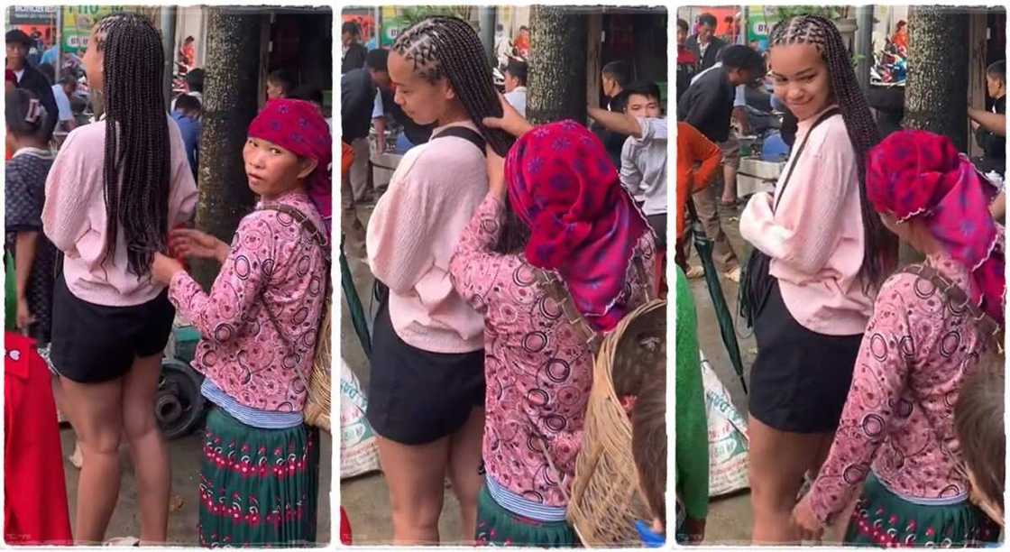Photos of Alana Rainer, a Black lady in Vietnam. Photos of Alana Rainer, a Black lady in Vietnam.