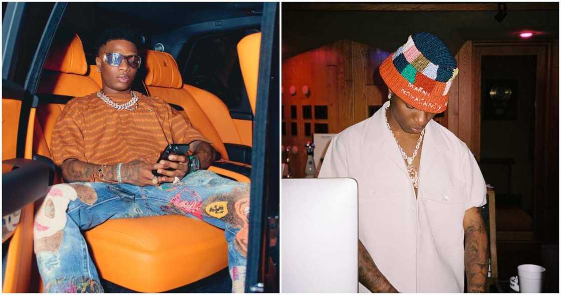 Wizkid shares strange dream.