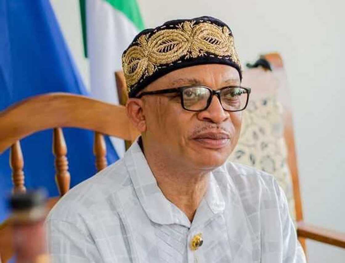 Tsohon kakakin APC, Chris Finebone. Tsohon kakakin APC, Chris Finebone.