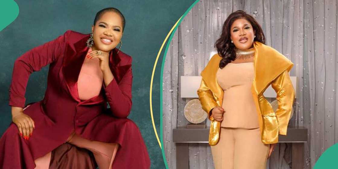 Toyin Abraham raises N2.15m for widow with 4 kids on IG live Toyin Abraham raises N2.15m for widow with 4 kids on IG live