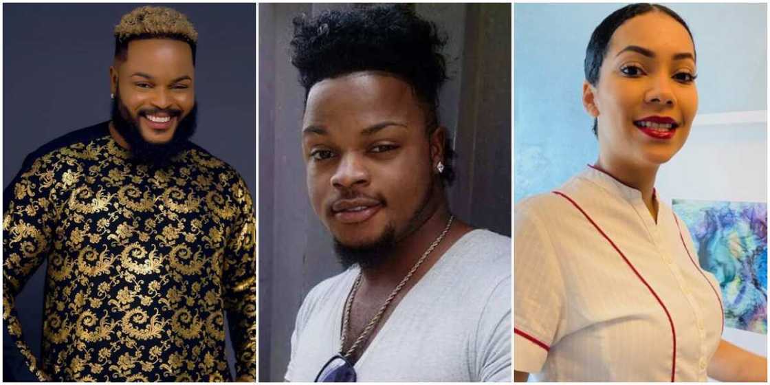 Whitemoney and Maria argue Whitemoney and Maria argue