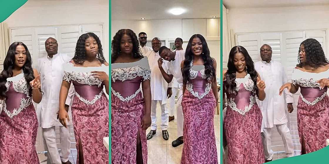 Nigerian siblings schooling abroad appreciate dad Nigerian siblings schooling abroad appreciate dad