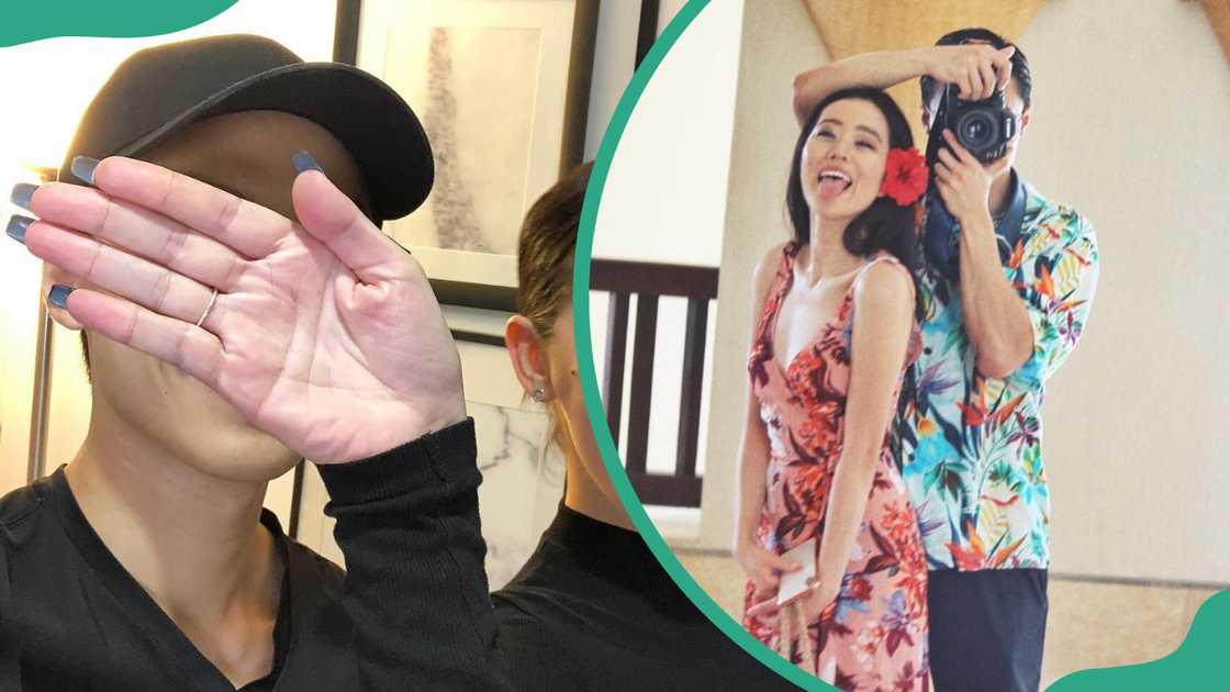 Rui Qian and her wife Stephanie Soo Rui Qian and her wife Stephanie Soo