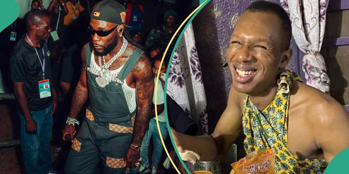 Burna Boy and Daniel Regha Burna Boy and Daniel Regha