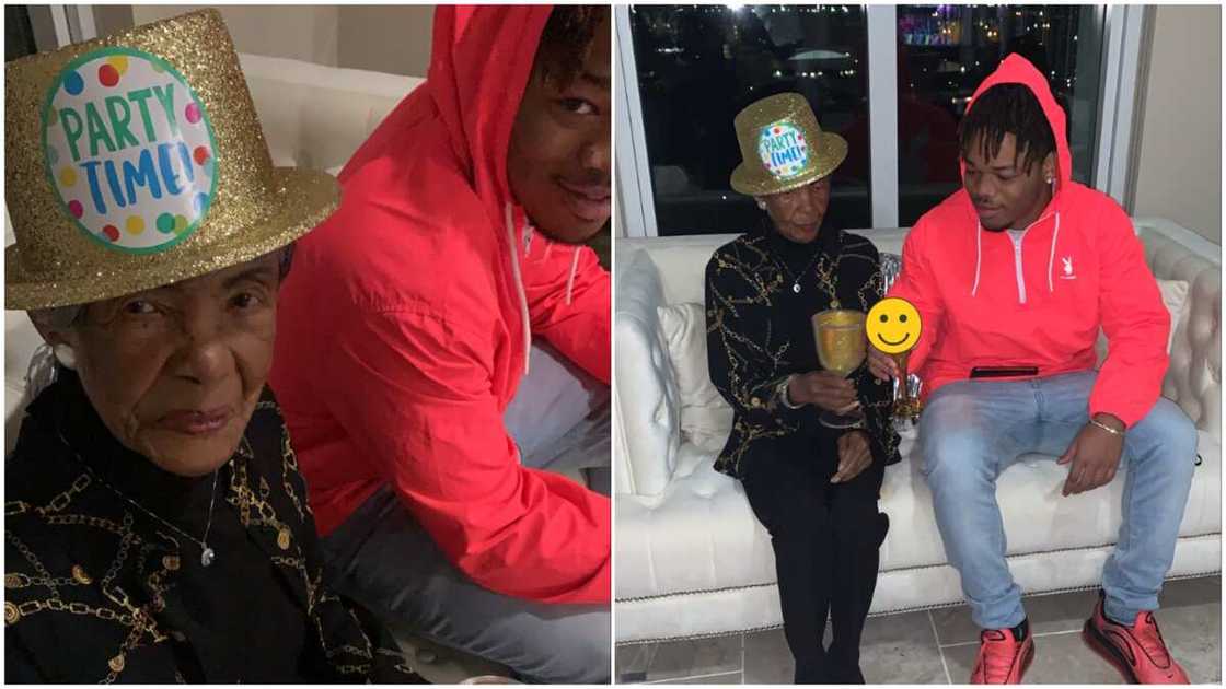 Adorable photos of grandma celebrating her 100th birthday go viral Adorable photos of grandma celebrating her 100th birthday go viral