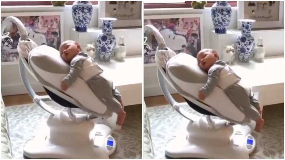 Electric chair that rocks baby to sleep stirs reaction as kid enjoys best time of his life Electric chair that rocks baby to sleep stirs reaction as kid enjoys best time of his life