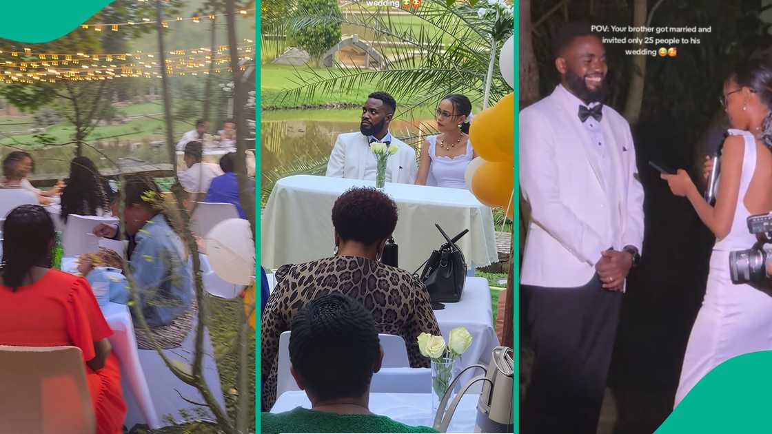 Video trends as man invites only 25 guests to his wedding ceremony Video trends as man invites only 25 guests to his wedding ceremony