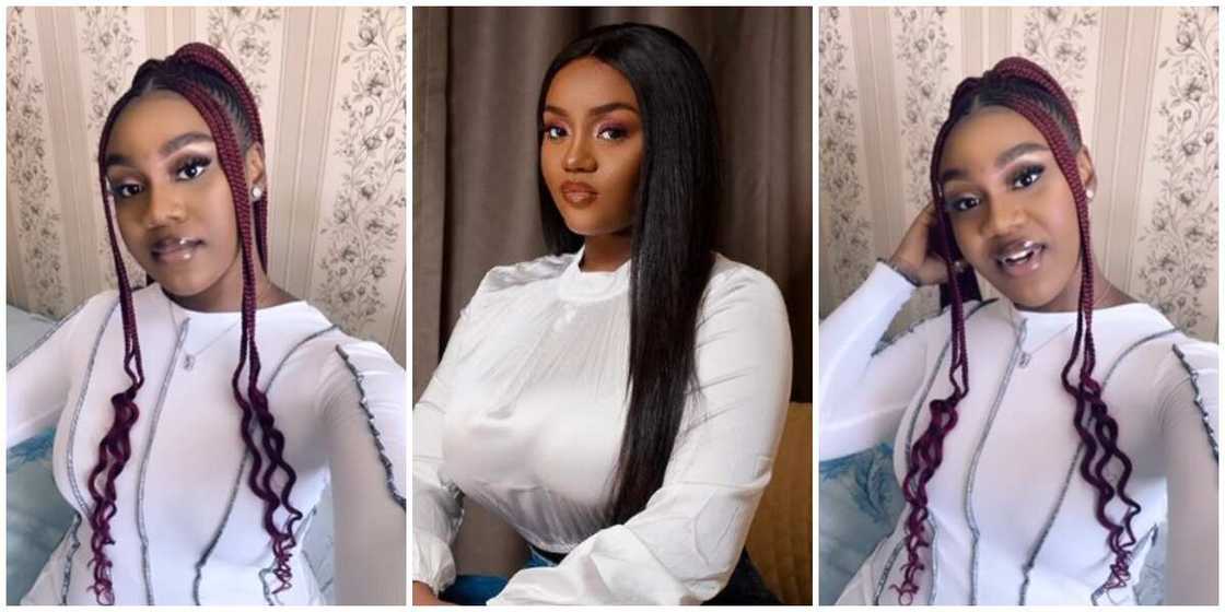 Chioma Rowland and lookalike. Chioma Rowland and lookalike.