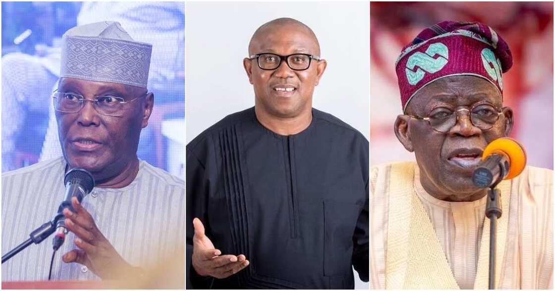 Atiku Abubakar, 2023 presidential election, Asiwaju Bola Ahmed Tinubu, Mr. Peter Obi