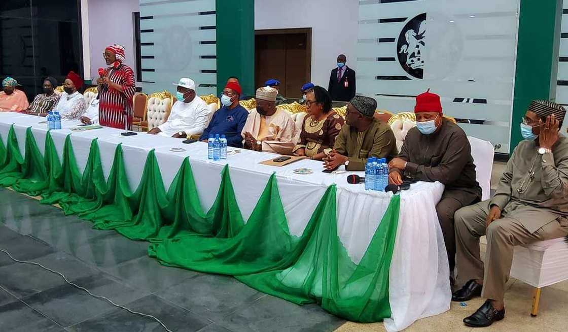 Gov Ugwuanyi Is a Core PDP Man: Deliberates With Party’s BOT Members on National Issues Gov Ugwuanyi Is a Core PDP Man: Deliberates With Party’s BOT Members on National Issues
