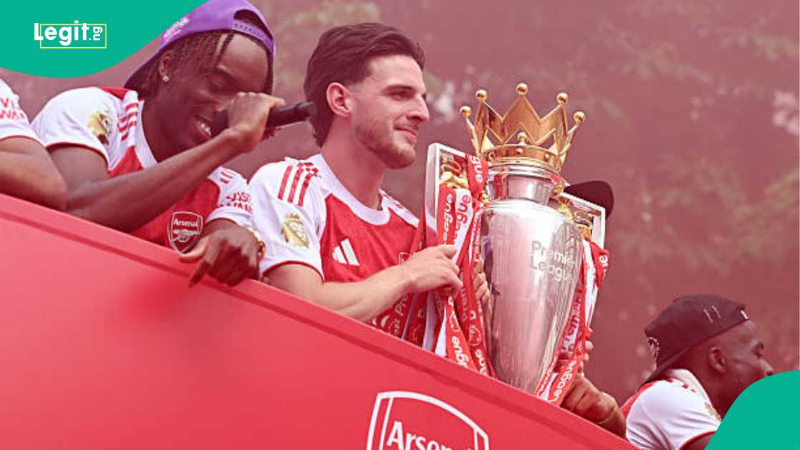 Arsenal, Declan Rice, Premier League, England, Gunners