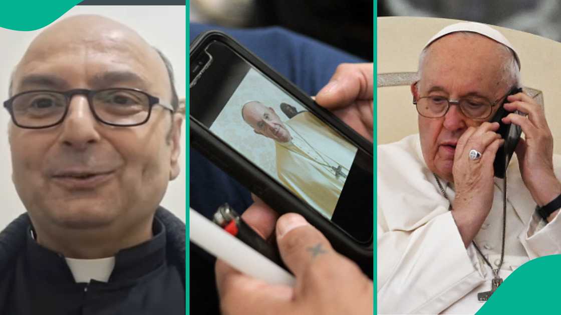 Parish priest called by Pope Francis before his death. Parish priest called by Pope Francis before his death.