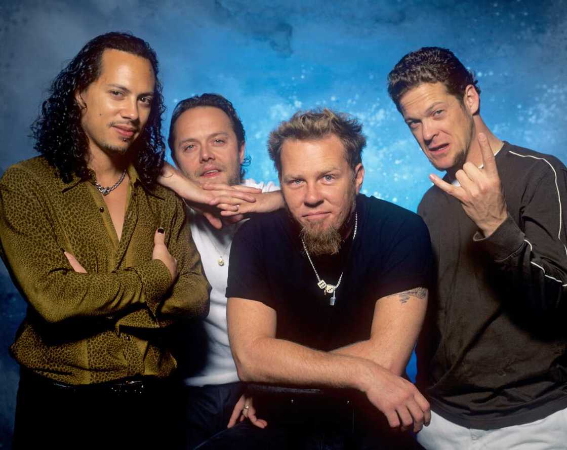 Metallica avec Jason Newsted Metallica avec Jason Newsted