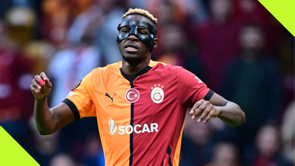 Victor Osimhen, Galatasaray, IF Elfsborg, UEFA Europa League, RAMS Park, Istanbul, Turkey.