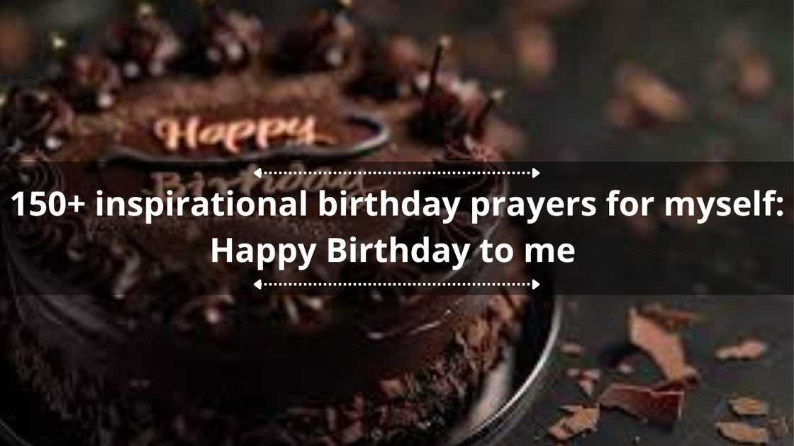 Birthday prayers for myself