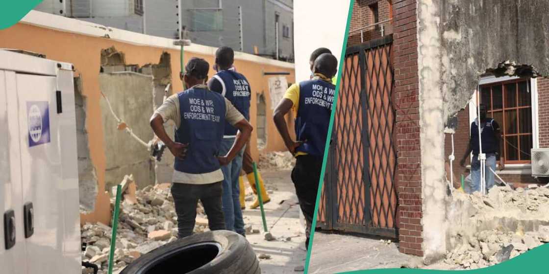Lagos demolishes illegal structures in Ikoyi Lagos demolishes illegal structures in Ikoyi