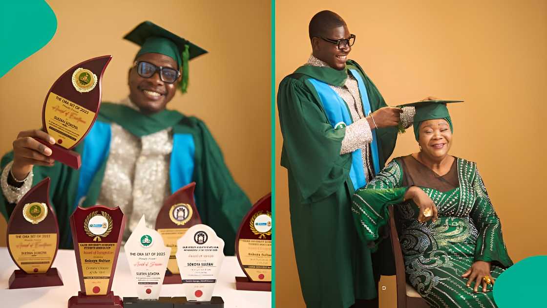 Caleb University graduate trends online after flaunting academic achievements Caleb University graduate trends online after flaunting academic achievements
