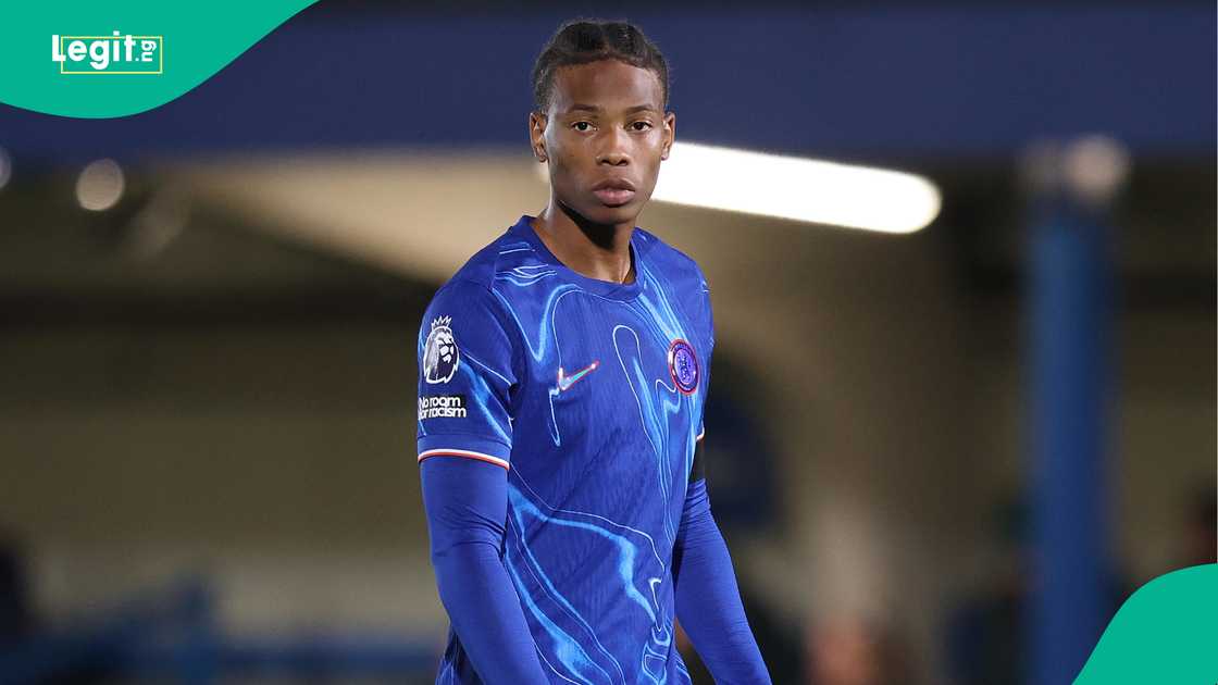 Ishe Samuels-Smith, Chelsea U21, Arsenal U21, Kingsmeadow, London, England. Ishe Samuels-Smith, Chelsea U21, Arsenal U21, Kingsmeadow, London, England.