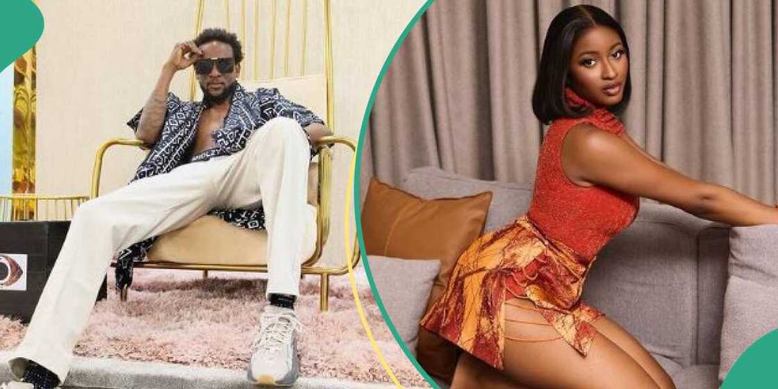 BBNaija All Stars housemates Kim Oprah and Omashola BBNaija All Stars housemates Kim Oprah and Omashola