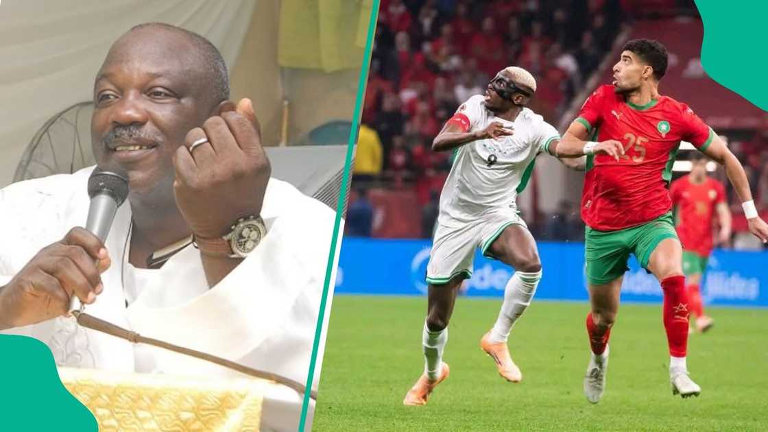 Prophet MKO Tibetan faced backlash for predicting Nigeria’s 5–2 AFCON semi-final win over Morocco, which ended 0–0, sparking social media criticism and reactions.