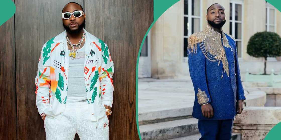 Davido rocks designer wear