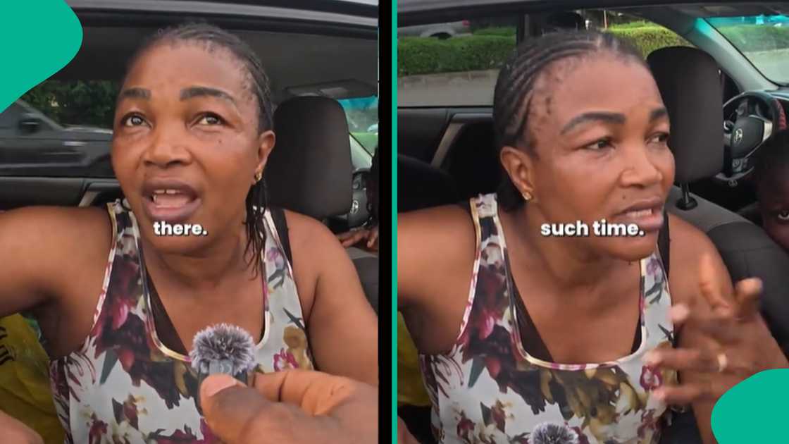 Woman says Nigeria is a good country. Woman says Nigeria is a good country.
