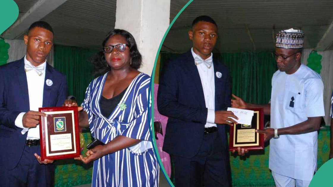 Teenager who scored 345 in UTME sweeps awards at graduation ceremony Teenager who scored 345 in UTME sweeps awards at graduation ceremony