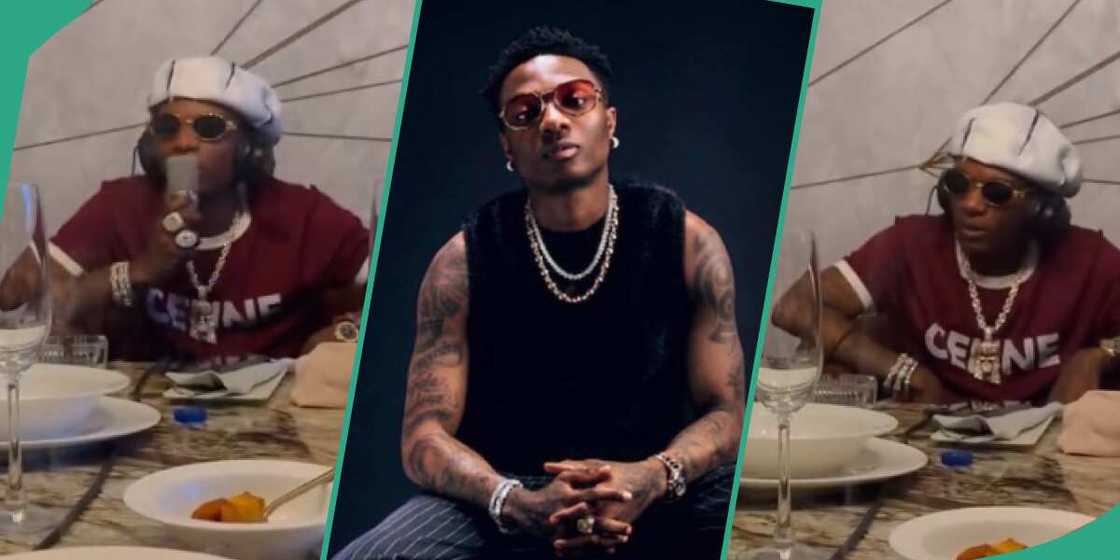 Wikzid records songs in a restaurant, Wikzid in GQ magazine Wikzid records songs in a restaurant, Wikzid in GQ magazine