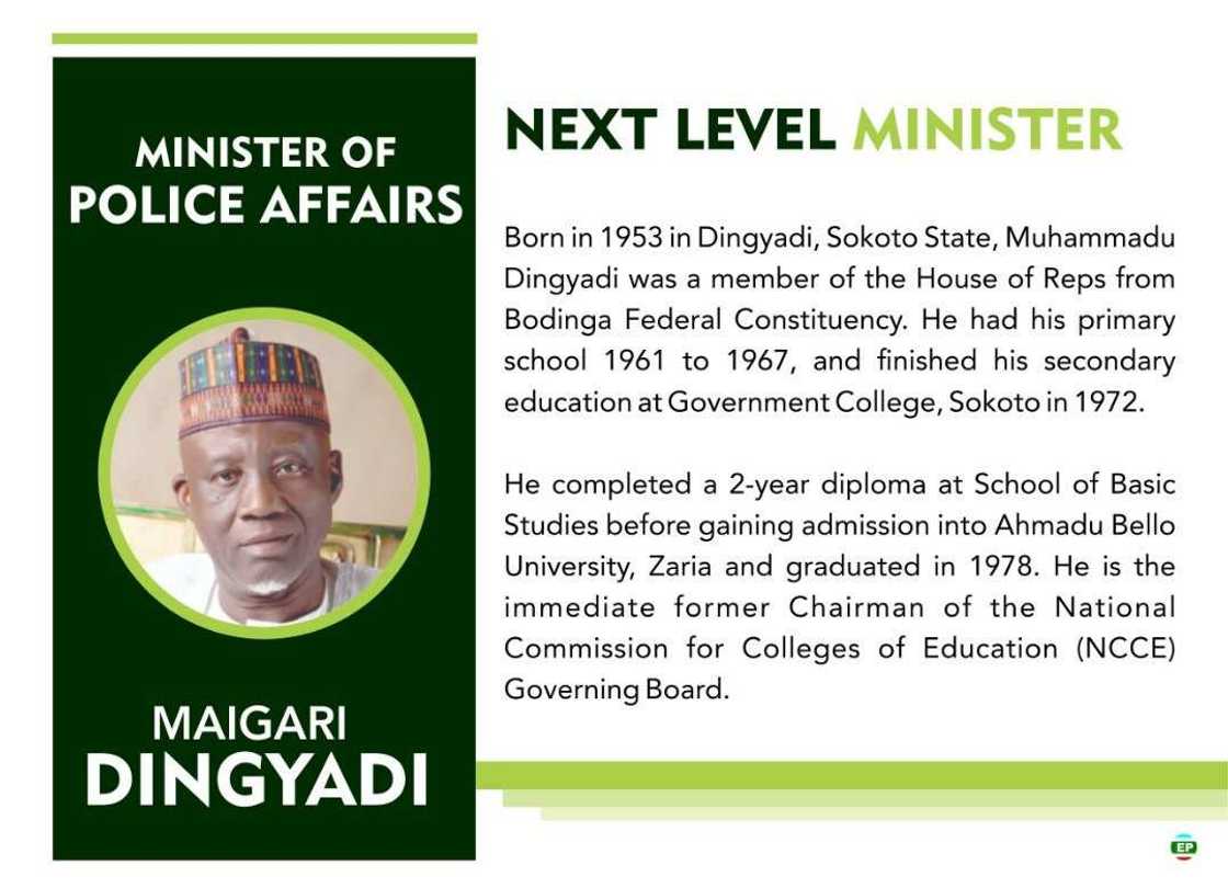 Nigerian Ministers Nigerian Ministers