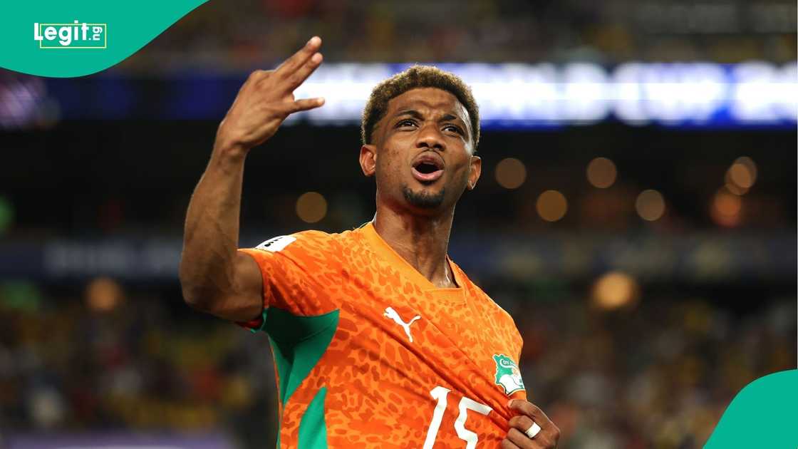 Amad Diallo, Ivorian, FIFA, Football, Dallas stadium, World Cup. Amad Diallo, Ivorian, FIFA, Football, Dallas stadium, World Cup.