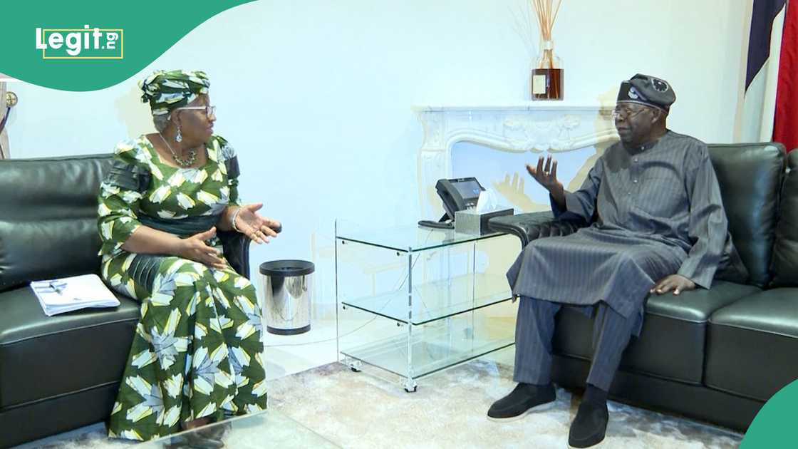 Okonjo-Iweala, Tinubu meets in Abuja