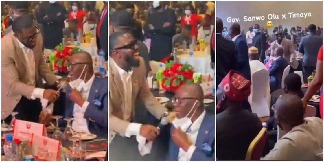 Snwo-Olu sings with Timaya Snwo-Olu sings with Timaya