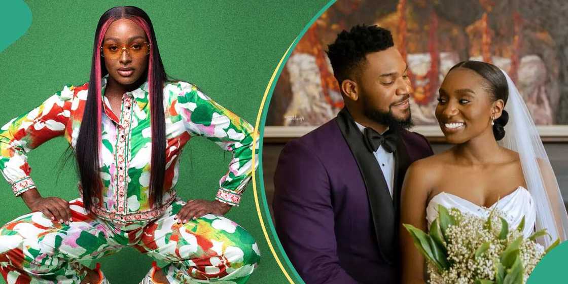 DJ Cuppy says singles will survive Valentine's day if they survived Kunle Remi's wedding.