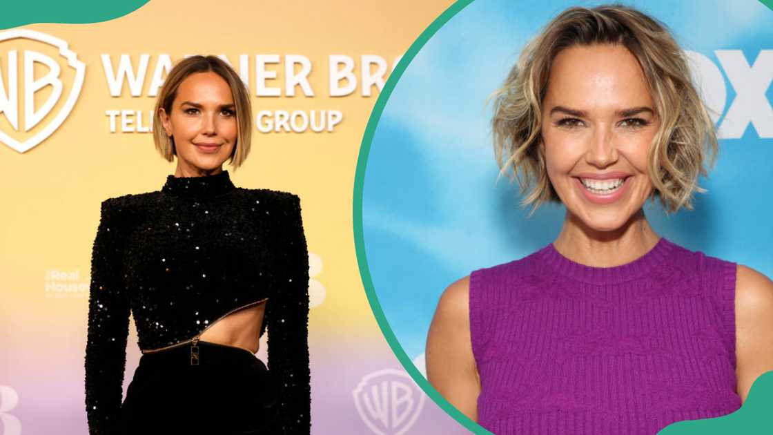 Arielle Kebbel at Warner Bros. in Los Angeles, California (L). Arielle Kebbel at the FOX Lot in Los Angeles, California (R). Arielle Kebbel at Warner Bros. in Los Angeles, California (L). Arielle Kebbel at the FOX Lot in Los Angeles, California (R).