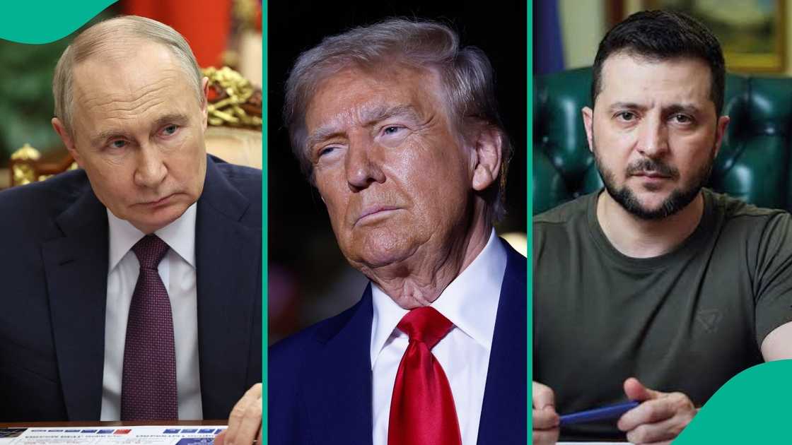 US President Donald Trump reportedly tells Ukrainian President Volodymyr Zelensky to give up territory already occupied by Russian forces and agree not to join NATO.