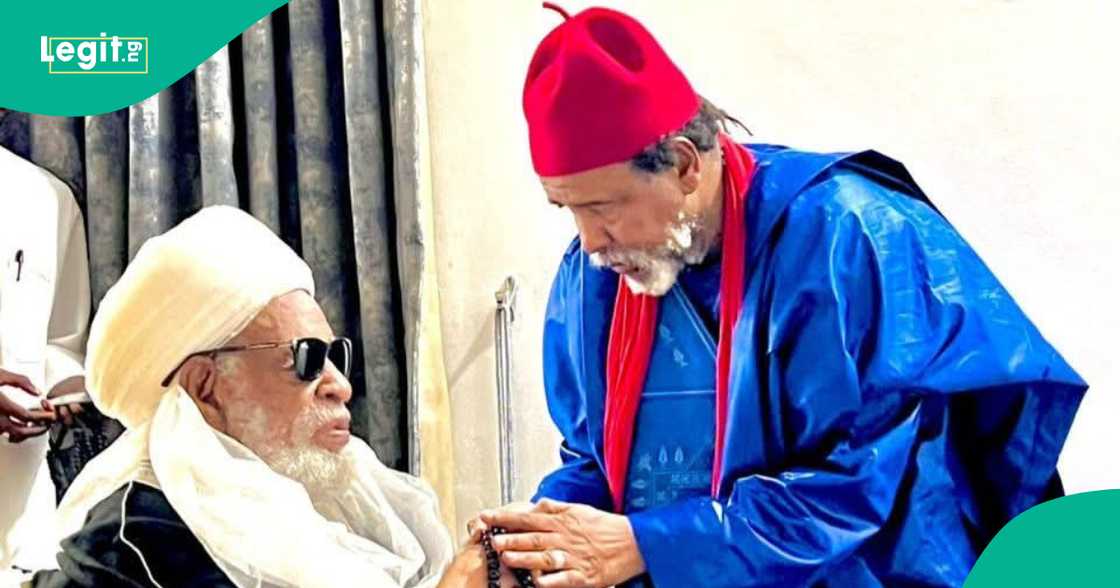 Dahiru Bauchi da dansa, Sayyid Ibrahim. Dahiru Bauchi da dansa, Sayyid Ibrahim.