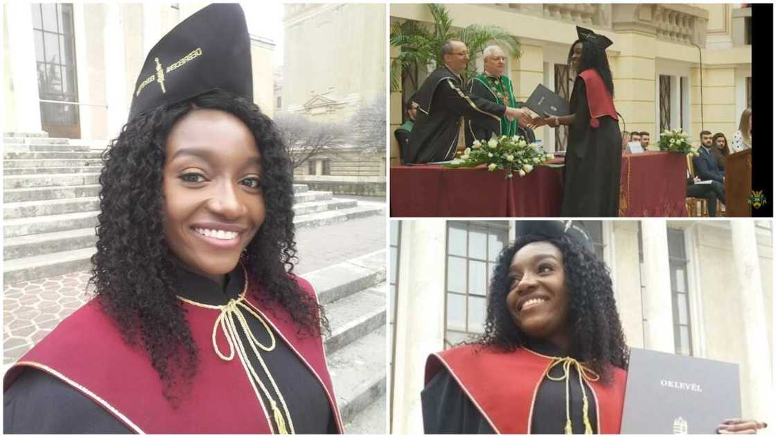Nigerian Amarachi Osuji said she had to think about her decision before she switched course. Nigerian Amarachi Osuji said she had to think about her decision before she switched course.