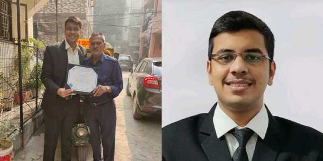 He slept days without any proper food: Man dedicates his MBA degree to his dad He slept days without any proper food: Man dedicates his MBA degree to his dad