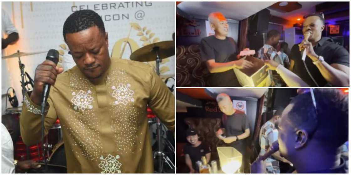 Gospel singer Lanre Teriba shuns baby mama, posts performance video. Gospel singer Lanre Teriba shuns baby mama, posts performance video.