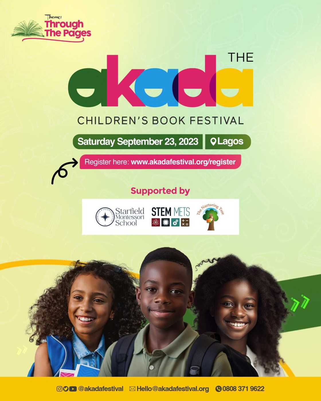 The Highly-Anticipated Akada Children's Book Festival Returns for its 5th Edition The Highly-Anticipated Akada Children's Book Festival Returns for its 5th Edition