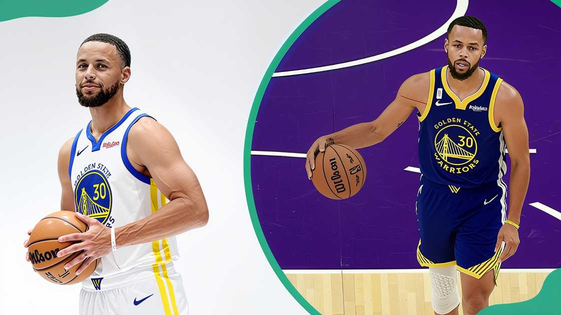 Stephen Curry poses for a photo and in action at Crypto.com Arena Stephen Curry poses for a photo and in action at Crypto.com Arena