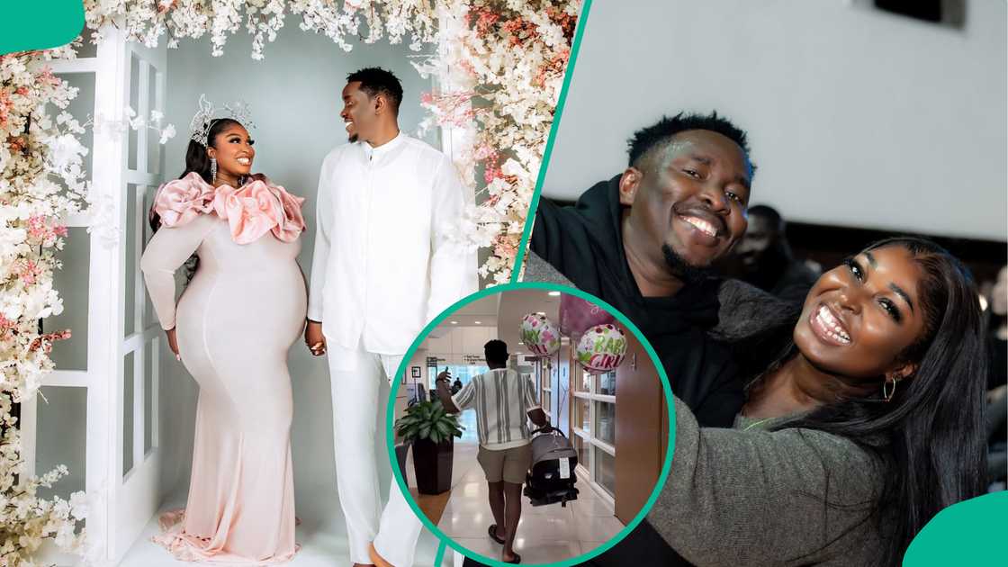 Victor Thompson shares messages they got before he had a child with his wife