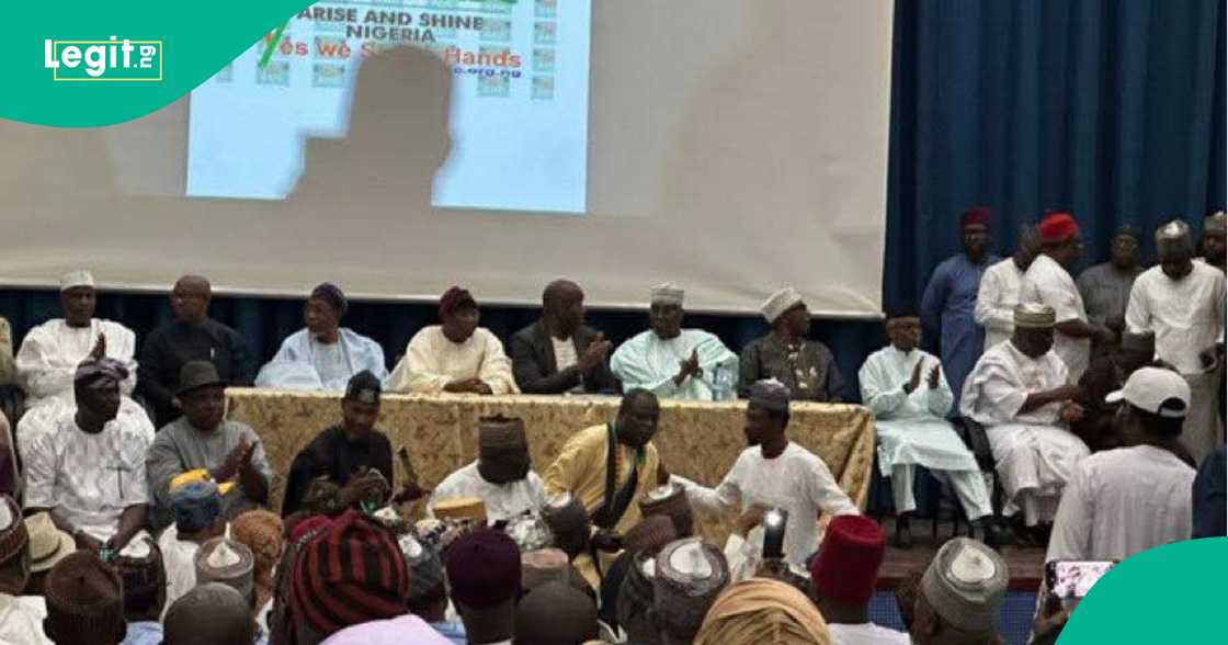 Taron hadakar ADC a Abuja. Taron hadakar ADC a Abuja.