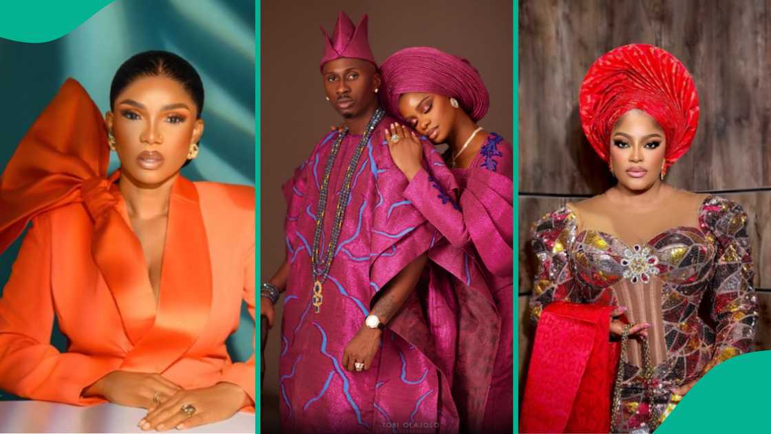 Omoborty celebrates Iyabo Ojo over daughter Priscilla's engagement. Omoborty celebrates Iyabo Ojo over daughter Priscilla's engagement.
