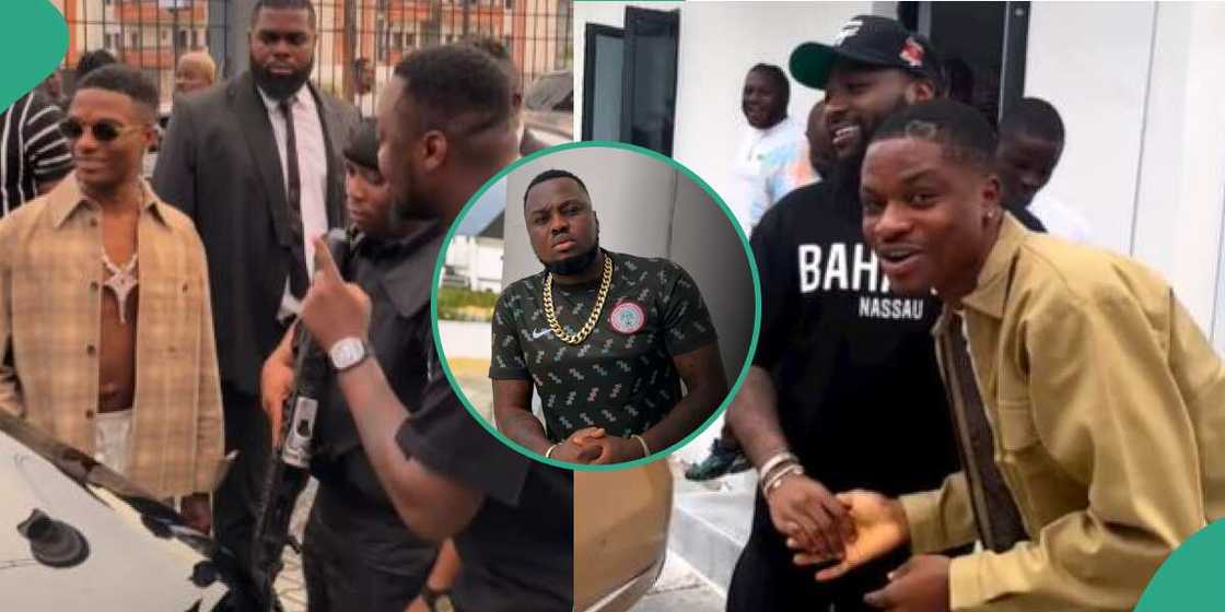 Clip of Wizkid snubbing Egungun compared to Davido and Ola of Lagos Clip of Wizkid snubbing Egungun compared to Davido and Ola of Lagos