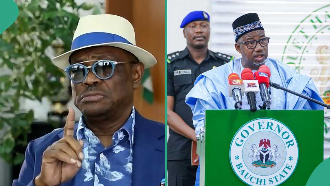 Governor Bala Mohammed has alleged that FCT Minister Nyesom Wike thrives on drama and divisiveness. Governor Bala Mohammed has alleged that FCT Minister Nyesom Wike thrives on drama and divisiveness.