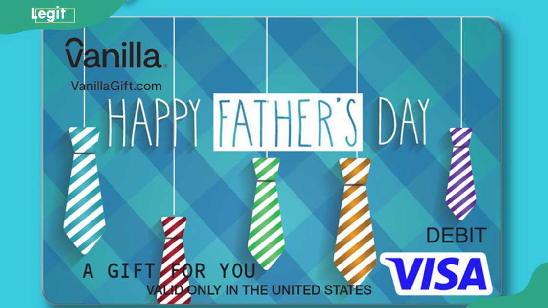 Seasonal Visa gift card