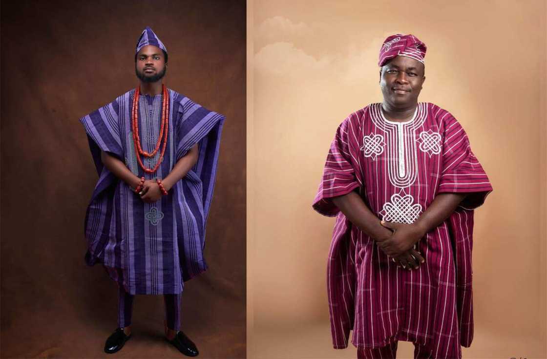 Yoruba traditional attire for a male Yoruba traditional attire for a male