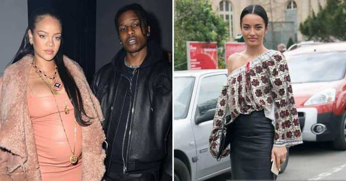 Rihanna, A$AP Rocky, Pregnant, Cheating, Amina Muaddi