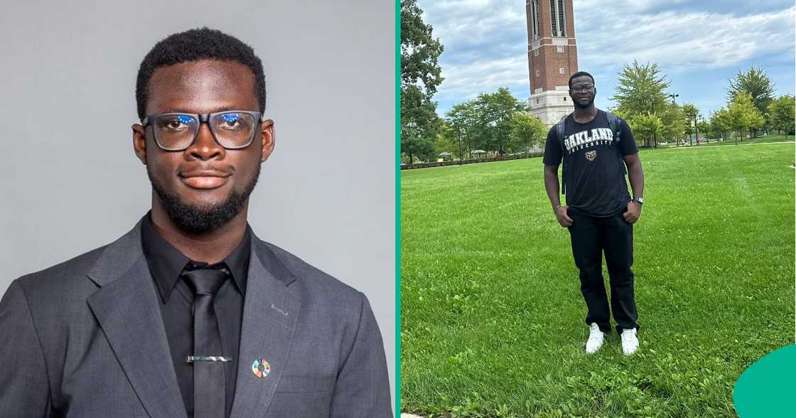 Nigerian man gets admission to pursue PhD at Oakland university.